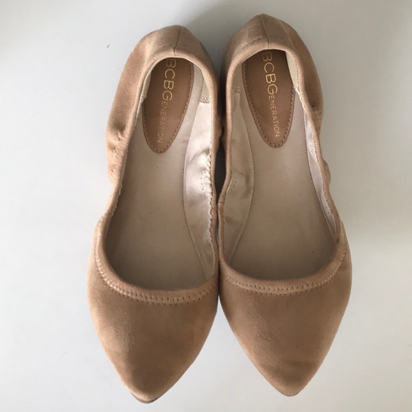 BCBGeneration Nude Flats - Picture 2 of 5